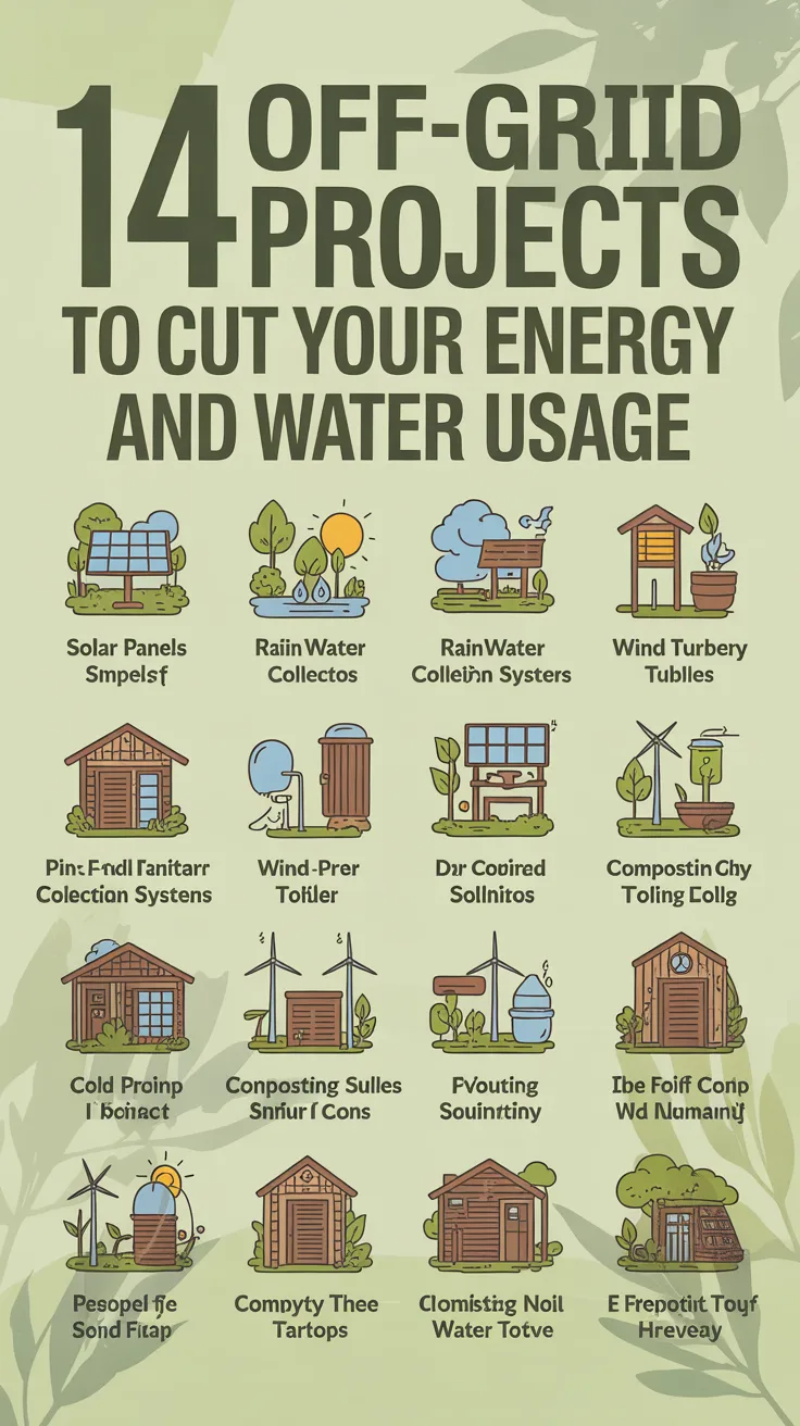 14 Off-Grid Projects to Cut Your Energy and Water Usage