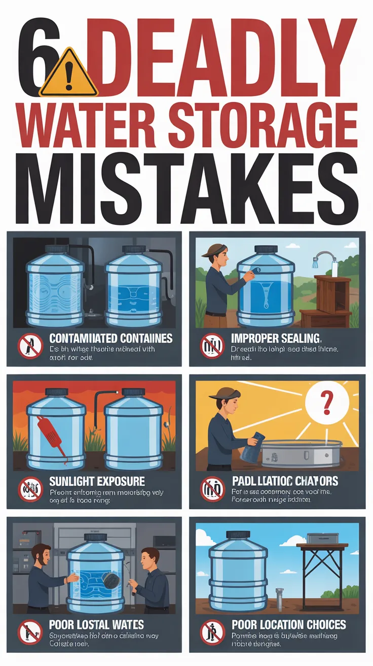 6 Deadly Water Storage Mistakes