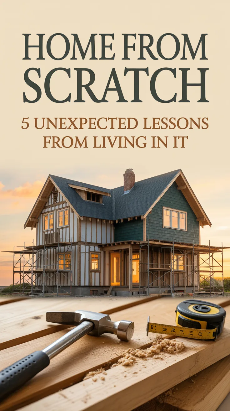 Home From Scratch: 5 Unexpected Lessons From Living In It