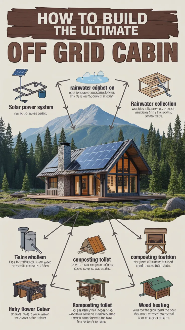 How To Build The Ultimate Off Grid Cabin
